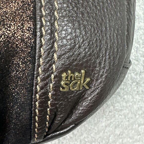 The Sak Deena Leather Crossbody Bag Brown ad - Picture 4 of 16